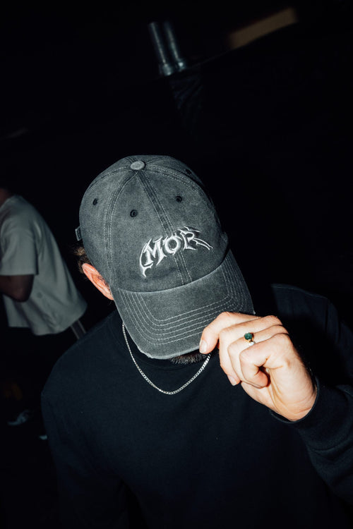 MOR Distressed Rave Cap